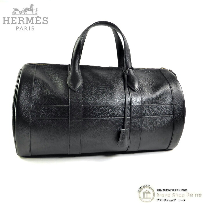 【SALE+更に2000円OFF引き換え証でお得！】エルメス （HERMES） アールディ 豆の町 お手て 御徒面子 アルデンヌ 〇S刻 黒いこと GO金具 ヴィンテージ【中古】