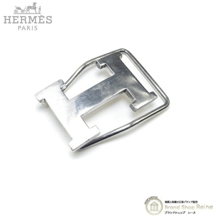 エルメス （HERMES） Hロゴ マネークリップ SV925 シルバー メンズ【中古】