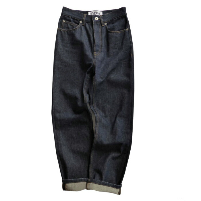 ロエベ （LOEWE） コットン ルーズ デニム パンツ 42 インディゴ H526Y11W36 ウェア【中古】