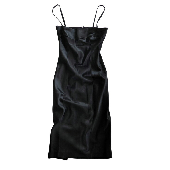 【2,000円OFFクーポンでお得！】グッチ （GUCCI） サテン ワンピース チューブドレス 2001SS #38 ブラック 201.2243.7822 ウェア【中古】｜ブランドショップ　Reine