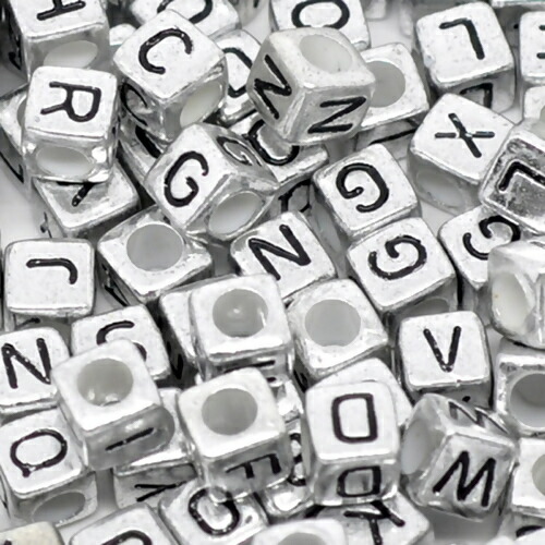 取寄品 アクリル樹脂ビーズ 1400個初っ端 文字英語 字ビーズプラスチックビーズプラビーズミックスパック Carcheckcentre Com