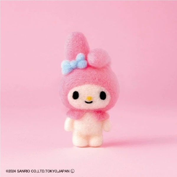 サンリオ pream 作家 羊毛フェルト テディベア ハンドメンド ぬいぐるみ サンリオ pream 作家 羊毛フェルト テディベア ハンドメンド