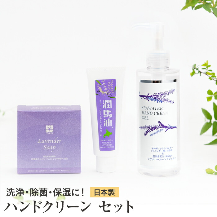 ハンドクリーン3点セット