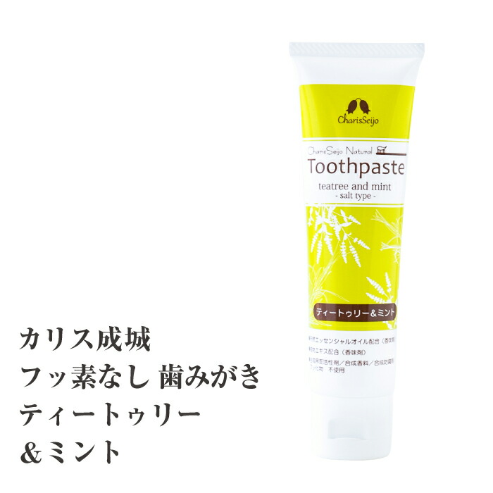 楽天市場】歯磨き粉 フッ素 なし 送料無料 カリス成城