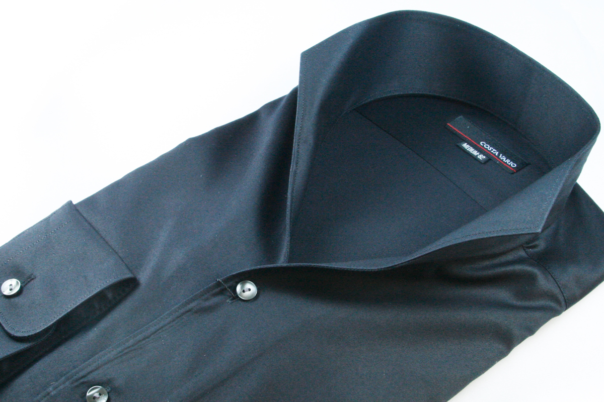 楽天市場 イタリアンスタンドカラーシャツ イタリアンカラーシャツ メンズ Costa Vario 黒 ブラック ツイル 長袖 日本製 スタンドカラー イタリアンカラー シャツ ワイシャツ ビジネスシャツ Gtd33 005 フォーマルショップ 礼装倶楽部
