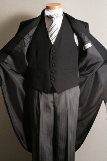 【高品質】モーニングコートコールズボン付き日本製ウールマークブレンド礼服モーニングコールパンツフォーマルメンズ紳士男男性用昼正装礼装衣装衣裳結婚式葬式着こなし着方【送料無料】A8700-559