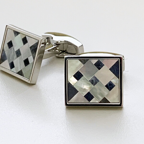 Simon カフスボタン Carter サイモンカーター Mosaic カフス 白 カフリンクス カフリンクス Mosaic 結婚式 ソーダライト 白蝶貝 Cubist 貝 フォーマル メンズ 男性 スーツ シャツ ブランド 礼装 結婚式 二次会 新郎 人気 プレゼント ギフト おしゃれ おすすめ 通販 送料