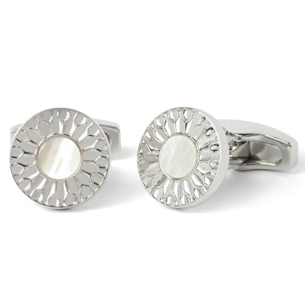 カフスリンク カフリンクス | 白蝶貝 SIMON CARTER サイモンカーター Petal Polished Cufflink PETPOL 折り返し 白 貝 フォーマル メンズ 成人男性 背広 プルオーバー ブランド名 礼装 御芽出度 二次会 寄りあい 花むこ 一般受け 差し上げ物 今めかしい 通信販売 貨物輸送無料 【楽ギフ_荷拵え】 CS615-3