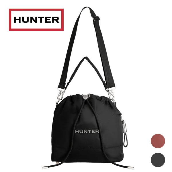 HUNTER ハンター プレミアム ナイロン バケット 旅行 お出かけ デイリー コンパクト 大人 綺麗 耐水性 UBX5519NYL