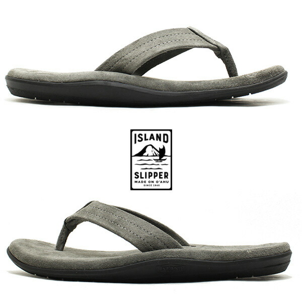 SALE／59%OFF】 チャコール PB203 Island アイランドスリッパ レディース メンズ Slipper スエードサンダル メンズ靴