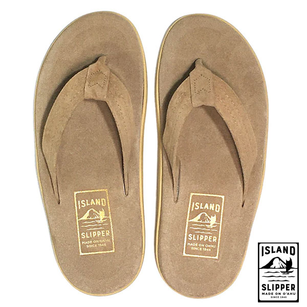 アイランドスリッパ Island Slipper PT203 レザートングサンダル トープスエード メンズ レディース