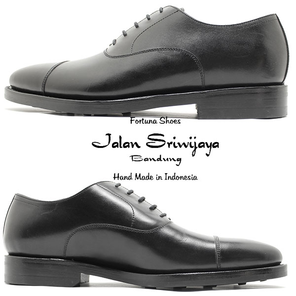 JALAN SRIWIJAYA ジャランスリウァヤ 98321 内羽ストレートチップ ダイナイトソール BLACK ビジネス ドレス 紐靴 革靴 メンズ