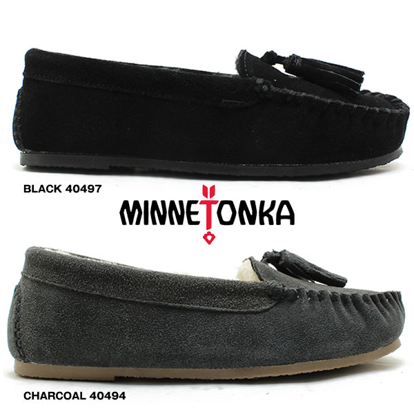 新作からSALEアイテム等お得な商品満載】 Minnetonka ミネトンカ 正規品 KAYVENETIAN TASSEL ケイベネチアンタッセル付き ファーモカシン  レディース シリアル fucoa.cl