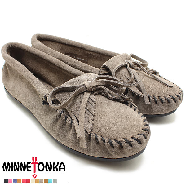 Minnetonka ミネトンカ 定め事品 モカシン KILTY キルティー GREY 401T Minnetonka ミネトンカ 定め事品 レディース 定め事品 禾穀類
