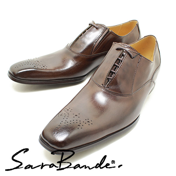 楽天市場】SARABANDE サラバンド 1373 ノンブローグウイングチップ