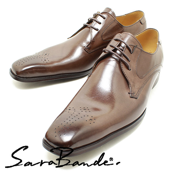 楽天市場】SARABANDE サラバンド 1373 ノンブローグウイングチップ