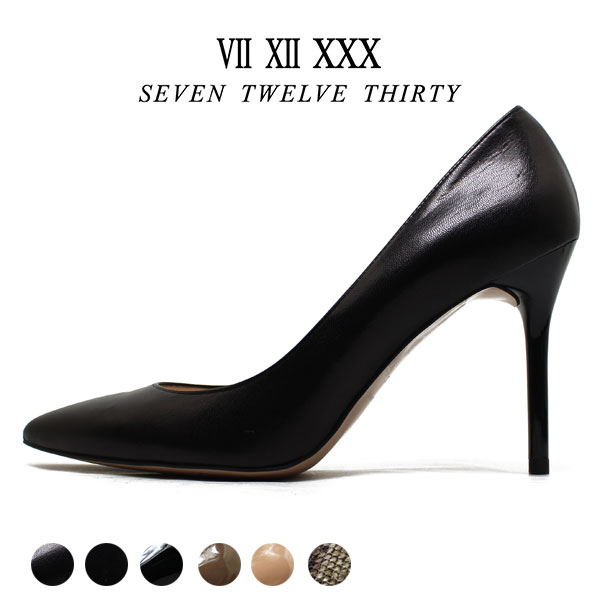 セヴン トゥエルヴ サーティ SEVEN TWELVE THIRTY スティレットヒール ポインテッドトゥパンプ ス 102359 本革 日本製｜Relaaax
