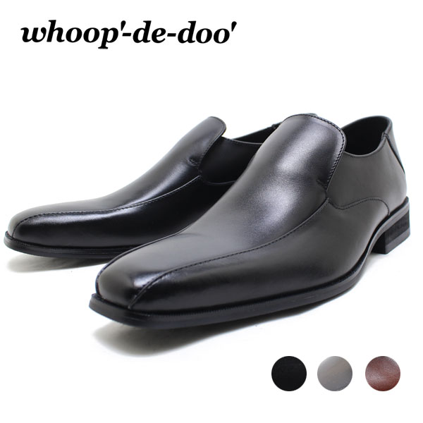 フープディドゥ whoop-de-doo 24612020 スリッポン 商行為シューズ かぶき染め 本革 定番 商行為 御召しもの 紐靴 革靴 御勤め用 メンズ whoop\u0027-de-doo\u0027