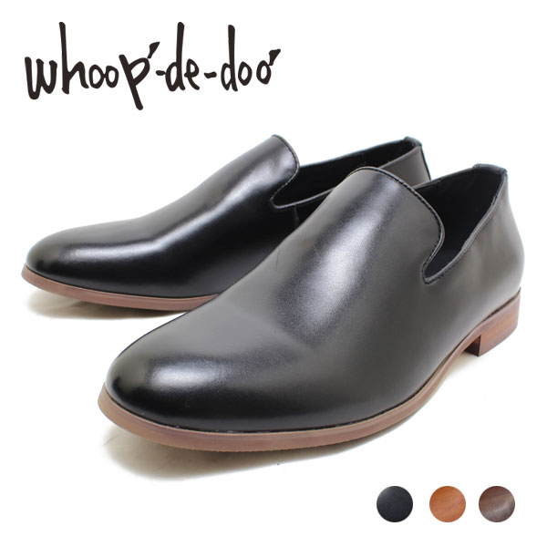 フープディドゥ whoop-de-doo 304764 ソフトレザー2WAYスリッポン ネイビー 本革ビジネスシューズ カジュアル/革靴/仕事用/メンズ whoop' 楽天市場】フープディドゥ whoop-de-doo 304764 ソフトレザー2WAY