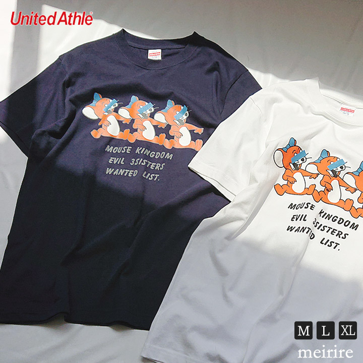 楽天市場 ネコポス送料無料 ねこ ブランドロゴ パロディプリントtシャツ United Athle ユナイテッドアスレ アダルトサイズ 5 6オンス ハイクオリティtシャツ5001シリーズ レディース メンズ ユニセックス ファッション 21ss 半袖 M L Xl Meirire メイリールー