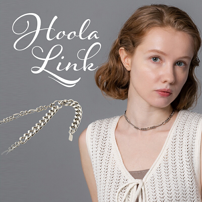 [ 送料無料 ] Hoola Link HARD CHAIN フーラリンク ハードチェーン　　少し無骨なぐらいがちょうどイイ。おしゃれさも追及する磁気ネックレス