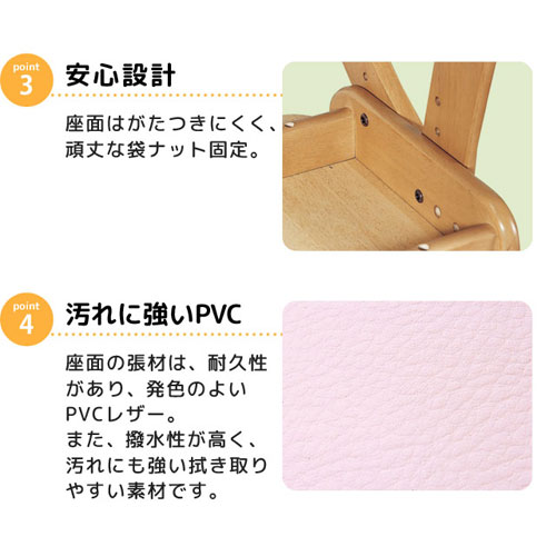 【送料無料+文具3点セット!】【2019年度】コイズミ学習チェアフォーステップチェア