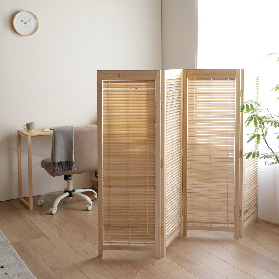 楽天市場】仕切り パーテーション 木製 おしゃれ折たたみ 間仕切り