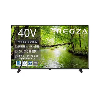 レグザ 液晶テレビ 40S25S | REGZA 40V型ハイビジョン液晶テレビ 地上デジ BS・110度CSデジタルチューナー内蔵 地デジビューティ搭載 2チューナーウラ録対応【最大3,000円OFFクーポン配布中｜20日P2倍】｜リリー（relie） 37,739円