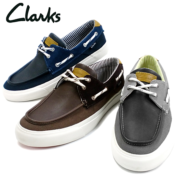 clarks mens deck shoes