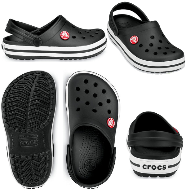 crocs kids black