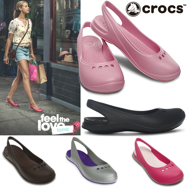 women's kadee flat crocs
