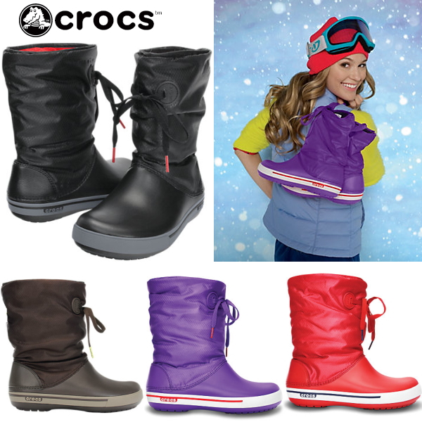 crocs ladies boots