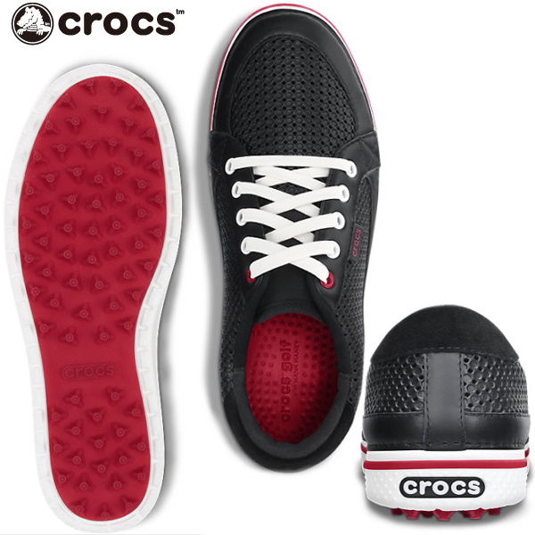 light red crocs