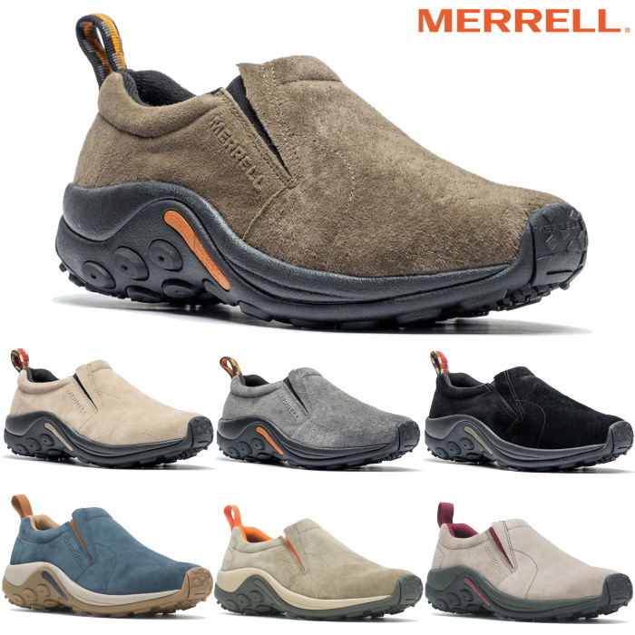メレル ジャングルモック メンズ MERRELL JUNGLEMOC モック シューズ  心地よいシューズ 靴 シューズ 歩き分かりやすい 成人男性用 メンズ靴 今めかしい 黒いこと 黒 薄墨色 大層らしい大きさ メンズ靴 25.0珊 25.5珊 26.0珊 26.5珊 27.0珊 27.5珊 28.0珊