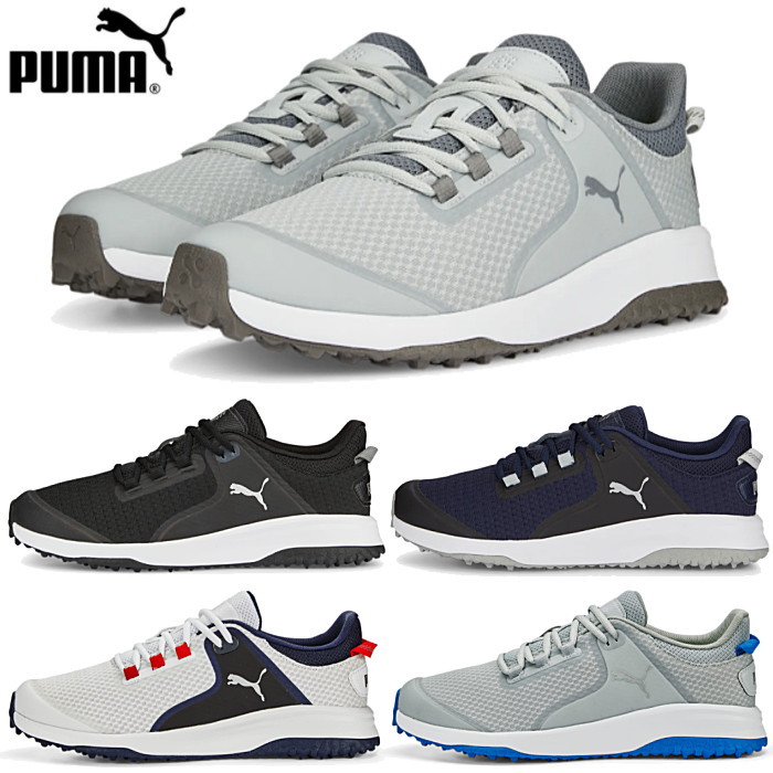 ピューマ PUMA メンズ ゴルフシューズ 核融合反応 手持ち部分 ラバーソール スパイク受け答え シューズ 軽さ 377527