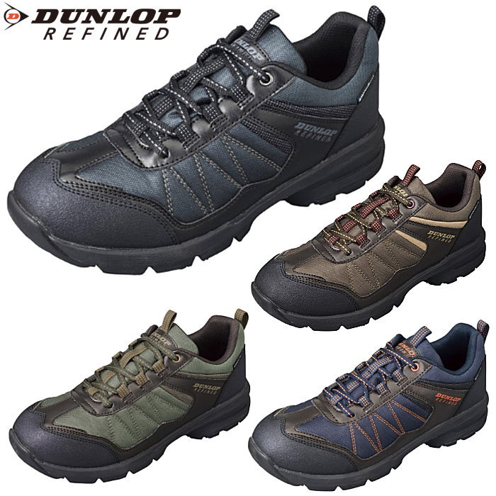 【楽天市場】ダンロップ DUNLOP メンズ スニーカー U6009WP 防水 幅広 4E 軽量 防滑 反射材 ダンロップリファインド