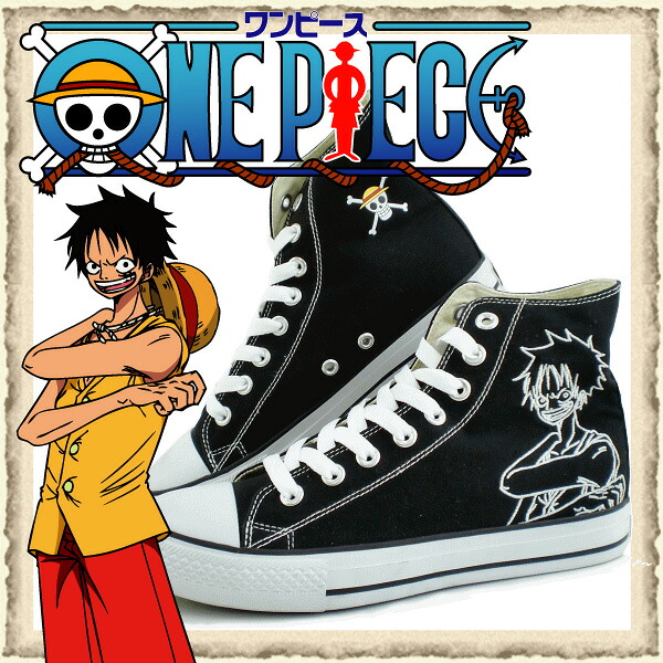 ONE PIECE「ワンピース」&times;Leadコラボスニーカー 【 ルフィ 】メンズ レディース スニーカー ワンピース グッズ シューズ【NDND-15njtd】●｜スニーカー・靴激安通販 Reload