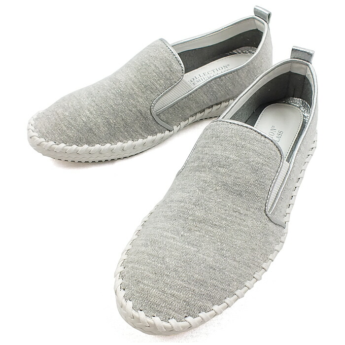 Anna Collection アンナ寄せ集め スリッポンデザインの平らスニーカー グレース浪華節的 2 5cm法典踵 レディース 履きもの 超軽量 超曲り 低手向かいインソール バブーシュ インフォーマル Mattschofield Com