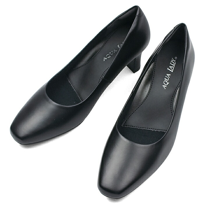 4e 本革パンプス レディース 本革 痛くない 幅広 4e フォーマル 黒 ブラック リクルート 仕事用 大きいサイズ 小さいサイズ 立ち仕事 疲れない 走れる リクルート 冠婚葬祭 Aqua Lady アクアレディ Bl Spcwoensel Nl