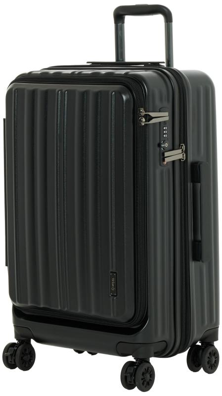 GALANT(ギヤラント) フロントオープン 修学旅行サイズ 22インチ 拡張 約56～62L 約4.3kg 軽量 大容量 多機能