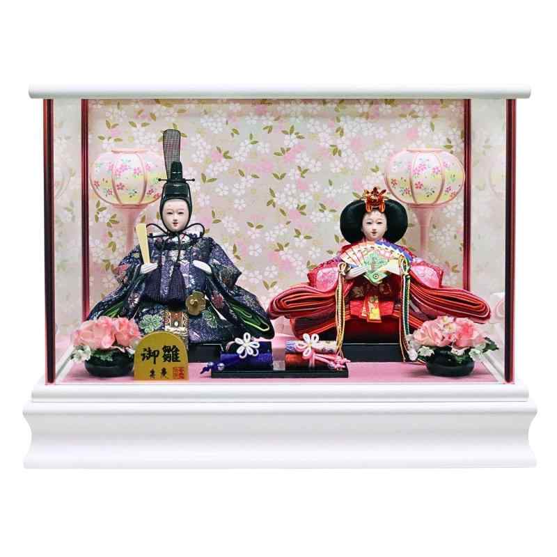 楽天市場】雛人形ケース 親王ケース飾り アクリルケース YN1282HC 間口