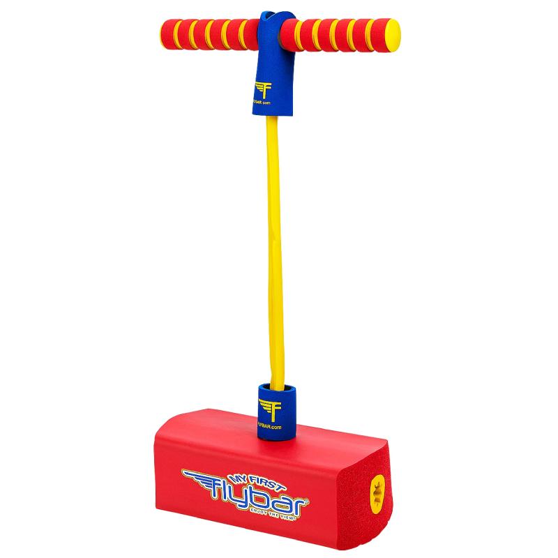 Flybar (フライバー) 子供用 幼児用 マイ ファースト フォーム ホッピング ジャンプ用具 楽しい 安全 ホッピング 耐久性のあるフォーム/バンジージャンパー 対象年齢3歳以上 最大体重 250 ポン