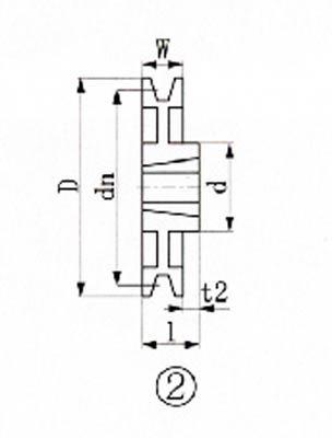 EVN ブッシングプーリー SPB 236粍 溝数1 SPB236-1 その他-日用品雑貨・文房具・手芸