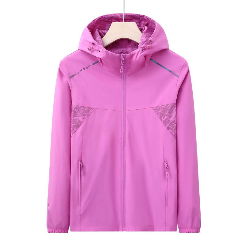 フード付き ウィンドブレーカー メンズ レディース 春夏 秋冬 防水 防風 UVカット 花柄 コットンライク ??素材 軽量 伸縮性 ハイキング キャンプ トレッキング サイクリング フィッシング 日常使い デニムブルー グレー ブラック グリーン ピン