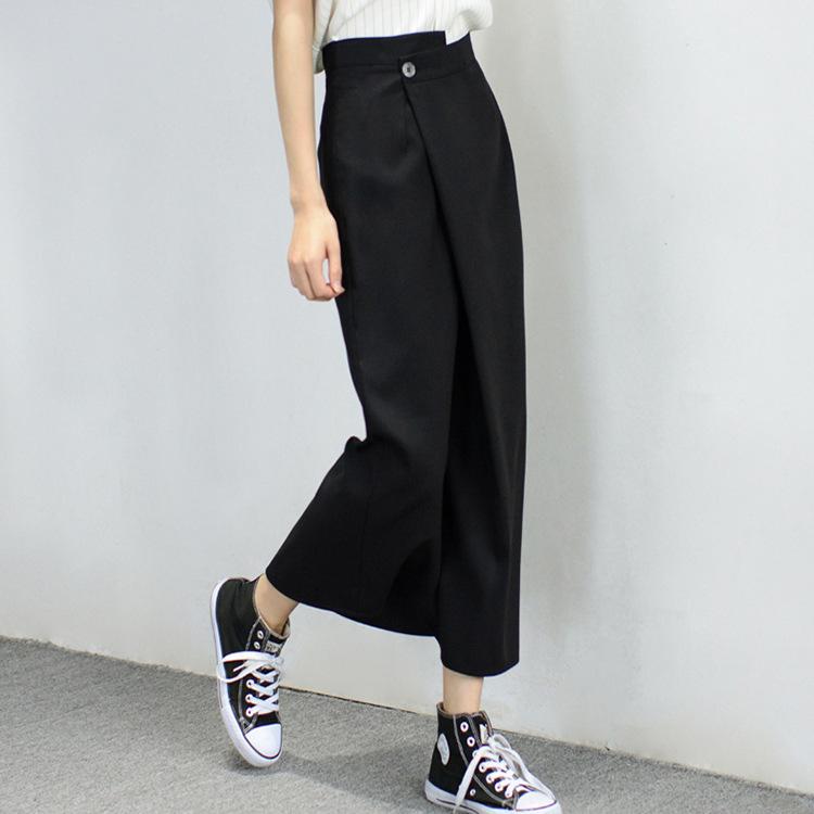 スカート レディース Aライン ロング 黒 切り替え ポリエステル 気質 通勤風 女性用 半身 脚見せ 腕露出 スタイリッシュ クール セクシー 普段使い ビジネス カジュアル 軽量 伸縮性 シンプル デザイン｜リメイクバディー