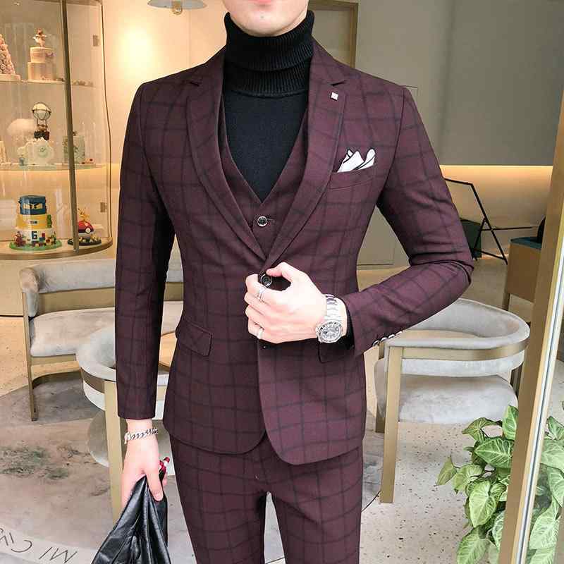 メンズ 背広 仕掛ける 西装 上衣 より良い ズボン 3点仕掛ける 修身型 綿織物混紡 粘繊素材 御芽出度 フォーマル 仕事服 平領 シングル乳ぶさ 名取り草 うしろ側細長い切口 うす暗い赤いこと 薄墨色 青色 オール時節 古典派音楽 商行為 シッ