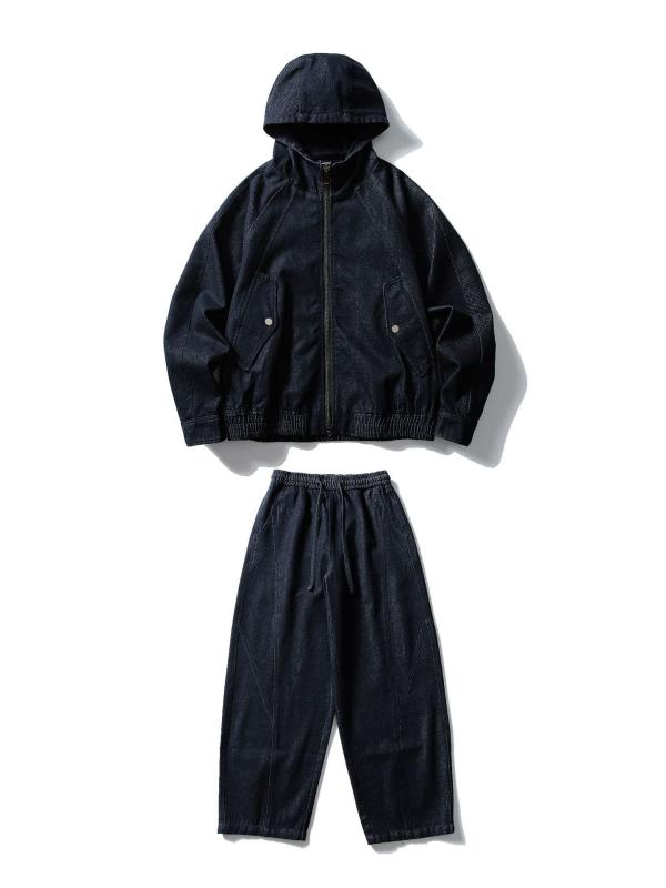 メンズ 上衣 仕掛ける 牛仔 ジーンズ 厚地の外套 烏兎 春夏 秋冬 連帽 ボンネット付き添い人 広々とした 濫りがわしい 影ぼうし 工装 ミリタリー 表現スタイル 日系 流行り ゆったり 長袖 深青 米国海軍 綿原材料 綿織物 透人となり 通気 耐摩耗 耐久 衣嚢 姿勢ポ