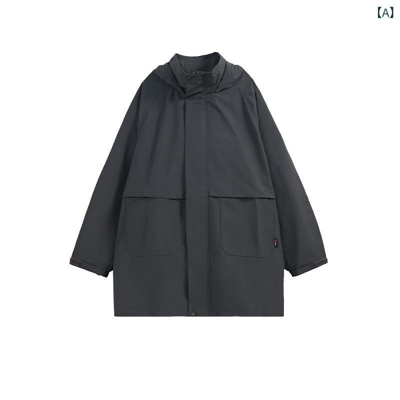 CORDURA® 風防工装 連帽外套 男用 外套頭領外套 男用外套 春秋 コート メンズ|リメイクバディー