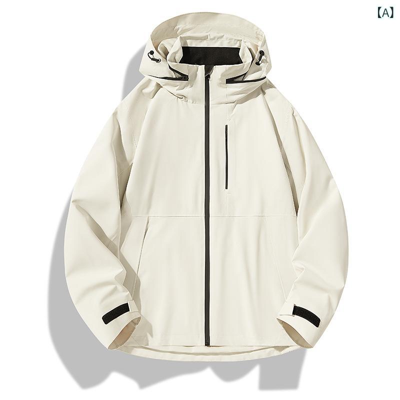 マウンテンパーカー メンズ レディース フード付き ジャケット アウター ジャンパー 撥水 防風 透湿 保暖 軽量 登山服 トレッキング アウトドア キャンプ 釣り 自転車 通勤 通学 カジュアル 無地 秋 冬 秋冬 ブラック グレー｜リメイクバディー