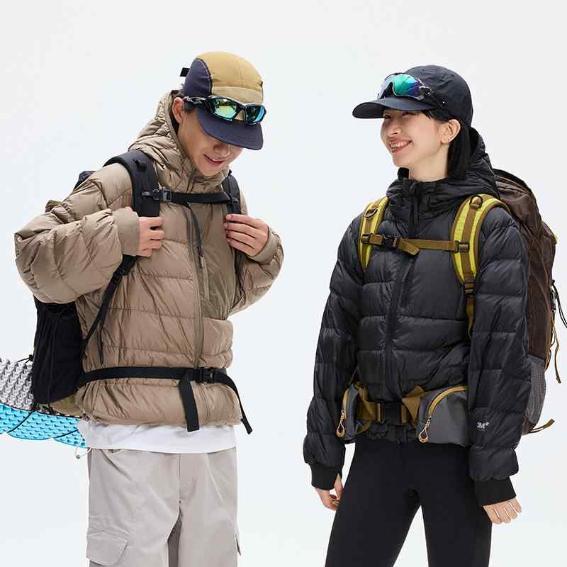羽?服 メンズ 落ちこむ上衣 アウター 冬 アウトドア 山登り お山パーカー ボンネット付き添い人 防寒 防風 雨合羽 防汚 うつり変わり レトロ ヴィンテージ風 心地よい ゆったり 白ダックダウン 生あたたかい 撥水 点火装置薄墨色 赤銅色 紫 黒